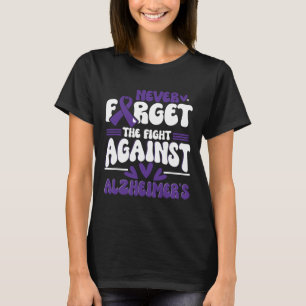 Camiseta Heimerheimer Lesiones Cerebrales Diseño Purple Hei