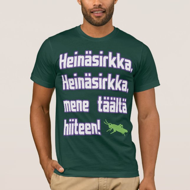 Camiseta Heinasirkka - oscuridad (Anverso)