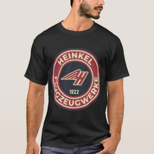 Camiseta Heinkel Flugzeugwerke - Pegatina de logotipo redon