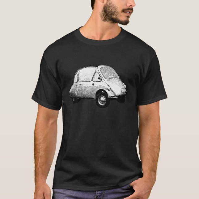 Camiseta Heinkel Kabine Bubble Car (Anverso)
