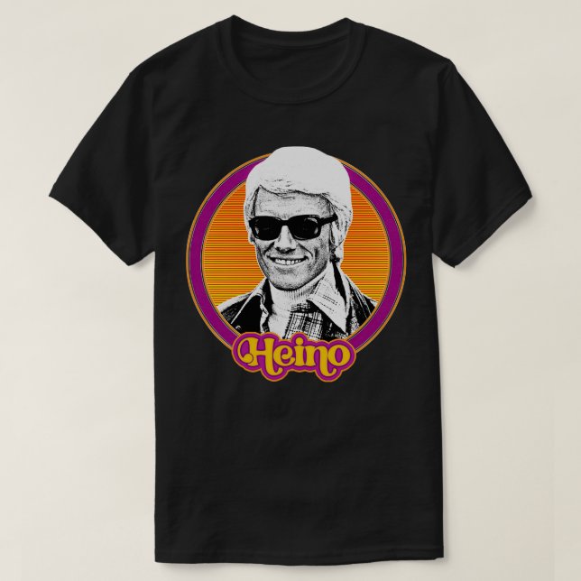 Camiseta Heino Vintage Look Fan Design Classic TShirt (Diseño del anverso)