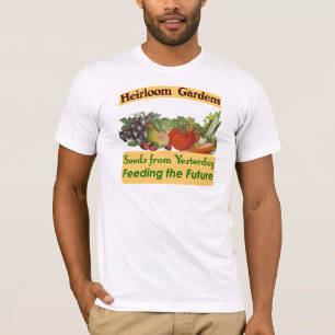 Camiseta Heirloom Gardens Green Saying