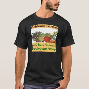 Camiseta Heirloom Gardens Green Saying