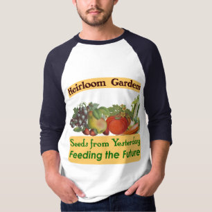 Camiseta Heirloom Gardens Green Saying