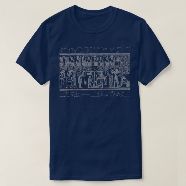 Camiseta Heiroglyph de polaridad (Diseño del anverso)