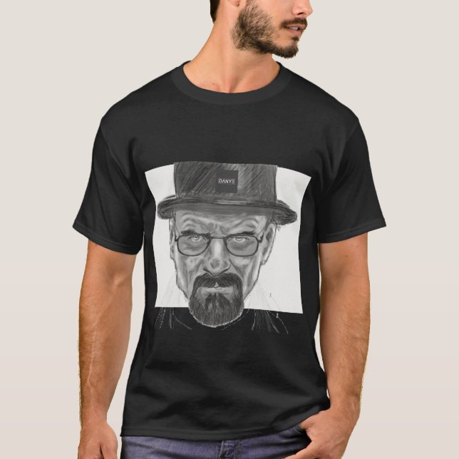 Camiseta HEISENBERG BLACK - by DANYE (Anverso)