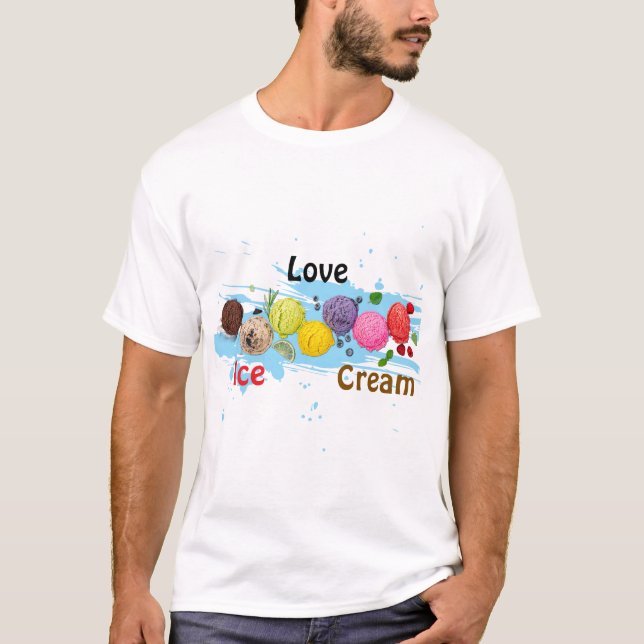 Camiseta helado  (Anverso)