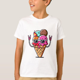 Camiseta helado