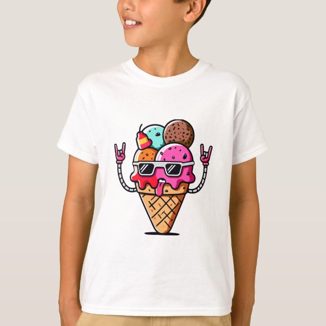 Camiseta helado (Anverso)