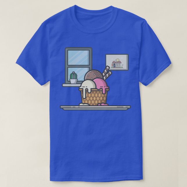 Camiseta Helado (Diseño del anverso)
