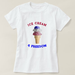 Camiseta Helado 4 Libertad
