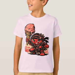 Camiseta Helado Asesino de Fresa — Diversión de Verano Vint