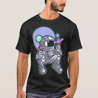 Camiseta Helado astronauta