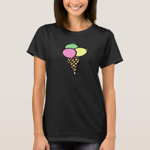 Camiseta Helado Buen Ánimo Para Hombres Mujeres Jóvenes 17