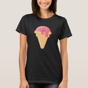 Camiseta Helado Buen Ánimo Para Hombres Mujeres Juventud
