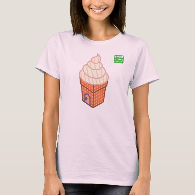 Camiseta Helado CASERO DULCE (Anverso)