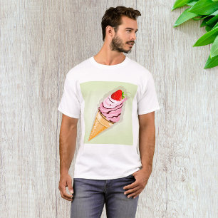 Camiseta Helado Con Fresa