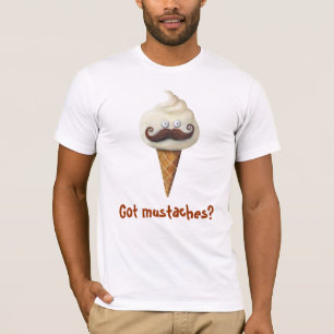 Camiseta Helado con los bigotes