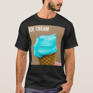 Camiseta Helado con macro de gofre