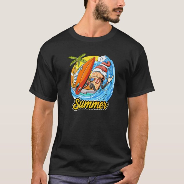 Camiseta Helado Cream Cone Surfing Surfboardi (Anverso)
