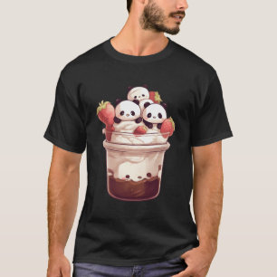 Camiseta Helado Cream Panda Bear Delicioso Teddy Bear Icecr