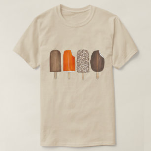 Camiseta Helado Cream Pops Bares Popsicle Creamsicle Picnic