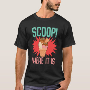 Camiseta Helado Cream Pun Flavor Scoop para Gelato Sherbet