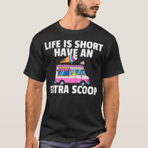 Camiseta Helado Cream Truck Gift Ice Cream Man Driver