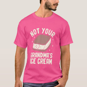 Camiseta Helado Crema Sandwich Receta de Cocina Hielo Cream