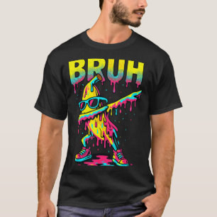 Camiseta Helado de Banana Bruh Goteo de Banana Juventud Bo