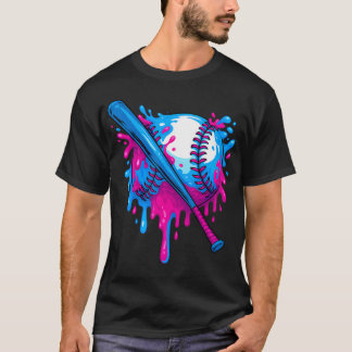 Camiseta Helado De Béisbol Goteo Respetar El Goteo