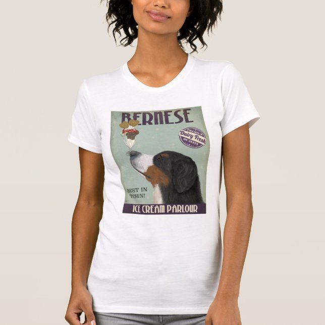 Camiseta Helado de Bernese (Anverso)