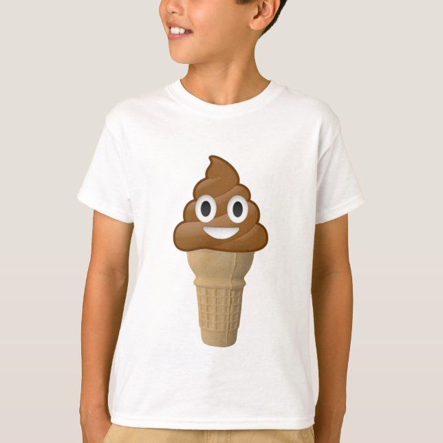 Camiseta ¿Helado de chocolate o impulso? ¡Diversión de la (Anverso)