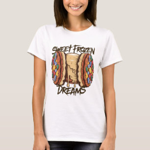 Camiseta Helado de Crema Dulce Congelado
