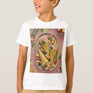 Camiseta Helado de fresa
