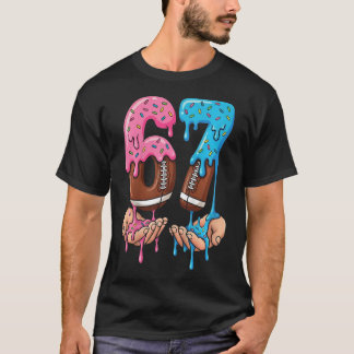 Camiseta Helado de fútbol goteo 67 Manos Chicos Seis Siete