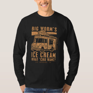 Camiseta Helado De Gusanos Grandes Lo Que Quieres Vintage