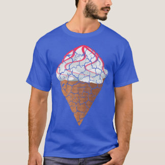 Camiseta helado de helado de foodie de cocina afligido 304