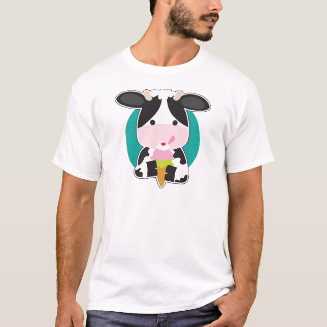 Camiseta Helado de la vaca (Anverso)