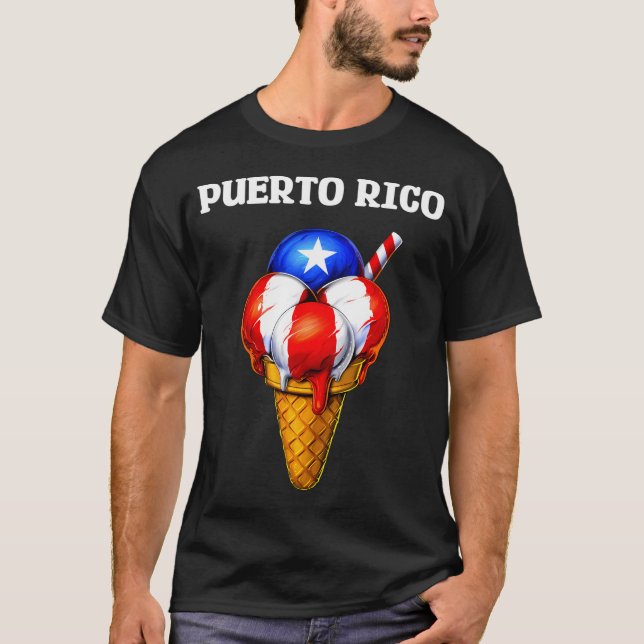 Camiseta Helado de Puerto Rico (Anverso)