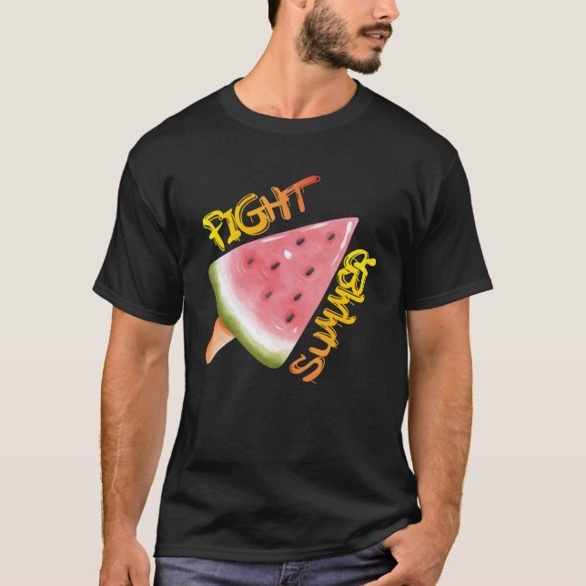 Camiseta Helado de sandía (Anverso)