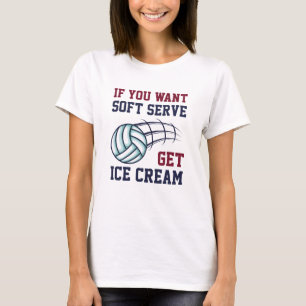 Camiseta Helado de servicio suave