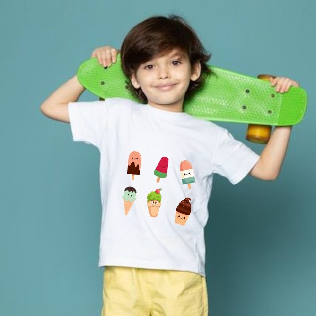 Camiseta helado de verano (Subido por el creador)