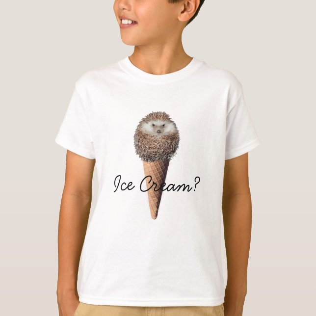 Camiseta Helado del erizo (Anverso)