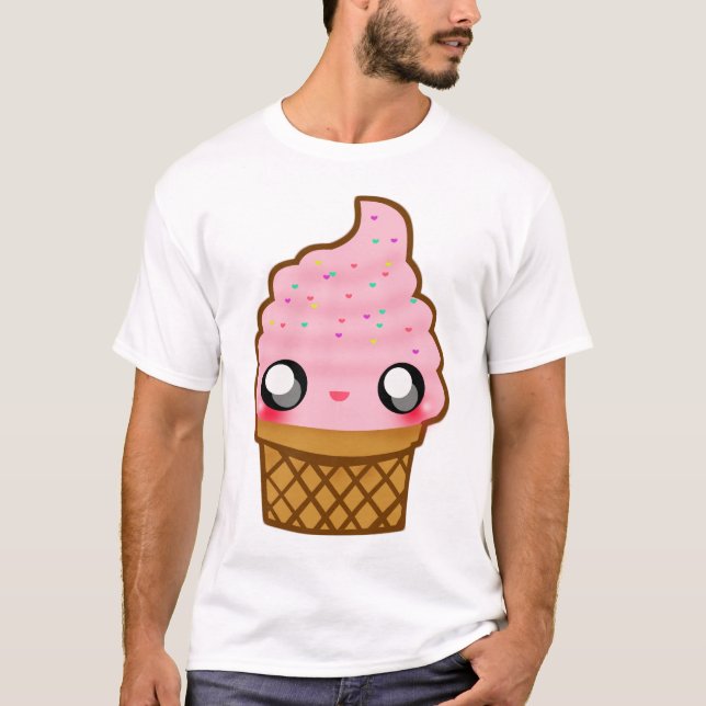 Camiseta ¡Helado del luv I! (Anverso)