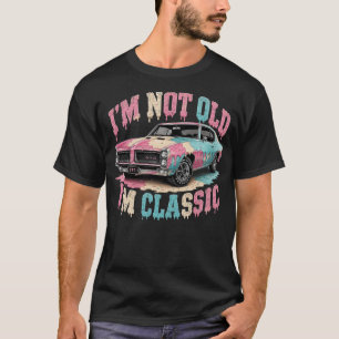 Camiseta Helado Derritiéndose No Soy Viejo Soy Clásico
