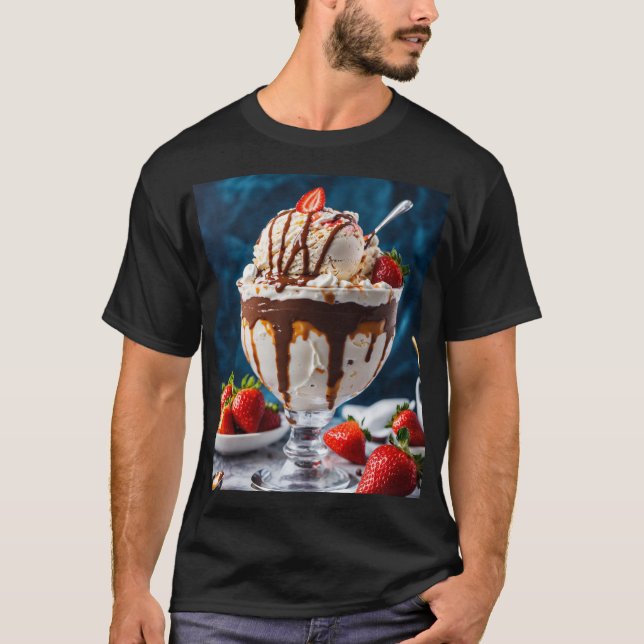 Camiseta Helado dulce (Anverso)