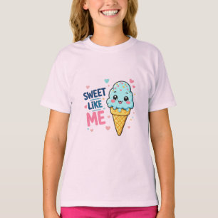 Camiseta Helado Dulce Como Yo