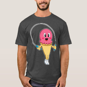 Camiseta Helado en Fitness con Rope