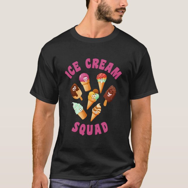 Camiseta Helado Escuadrón Helado (Anverso)